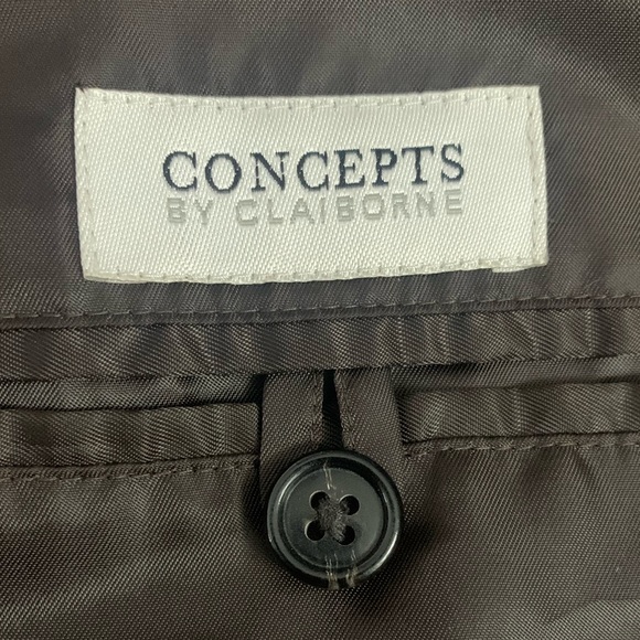 Claiborne Brown Men's Military Field Jacket - Picture 2 of 6
